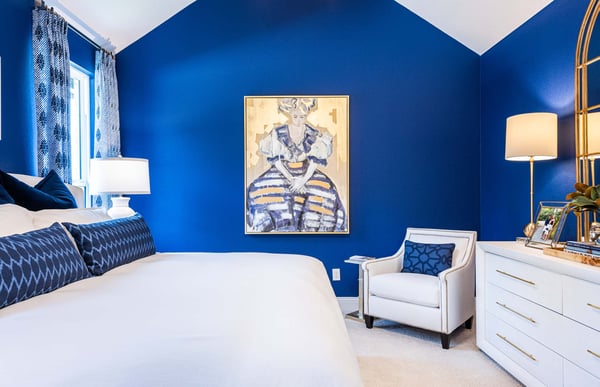 Striking Bold Blue Paint Color